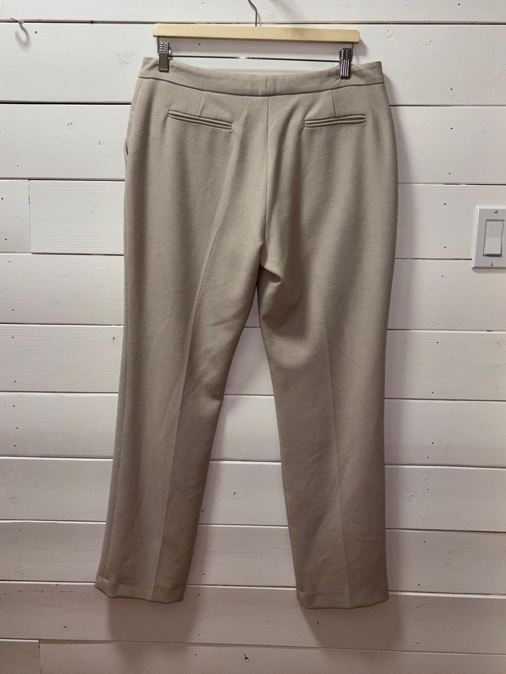 IRIS SETLAKWE Tailored Fully Lined Pants Beige Size 10 - Picture 5 of 11